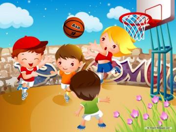 Wallpaper Cartoon Children Games