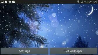 Snowfall Live Wallpaper Android Apps On Google Play