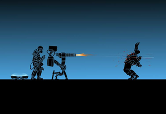 Tf2 Engineer Bot X Pyro Wallpaper By Bielek