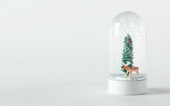 Snow Globe Wallpaper
