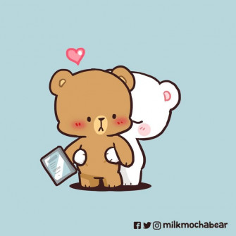 Milk Mocha On Cute Bear Drawings Doodles