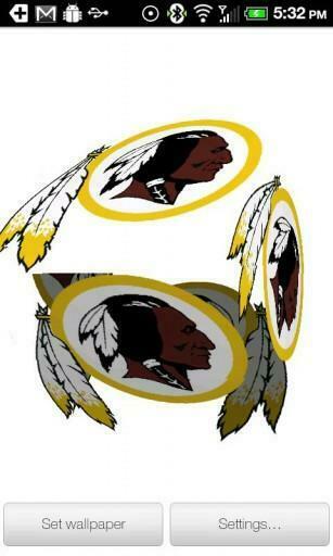 Redskins Live Wallpaper Pro App For Android