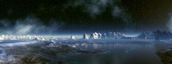 Multi Monitor Dual Screen Landscapes Planets Sci Fi Science Mountains