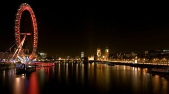 Night London City Wallpaper