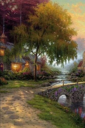 Kinkade Colors Wallpaper