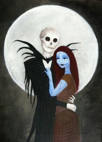 Nightmare Before Christmas iPhone Wallpaper