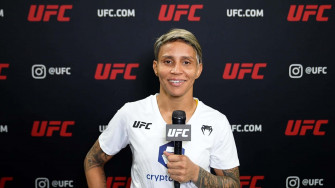 U F C Fighter Amanda Lemos Inter Wallpaper