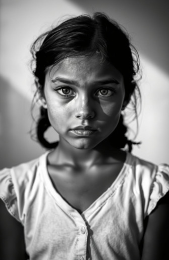 Black And White Girl Wallpaper