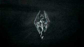 Wallpaper The Elder Scrolls Emblem Background