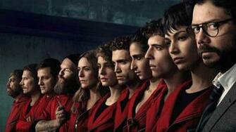 Money Heist Season Wallpaper Top