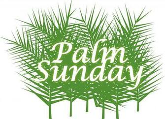 Palm Sunday Greetings Wallpaper