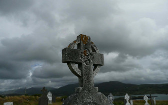 Irish Celtic Cross Wallpaper