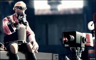 Engineer Tf2 Sentry Team Fortress Wallpaper Background