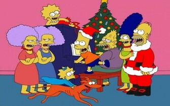 Navidad Simpson Wallpaper