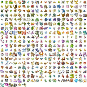 Pictures Of Every Pokemon Widescreen HD Wallpaper