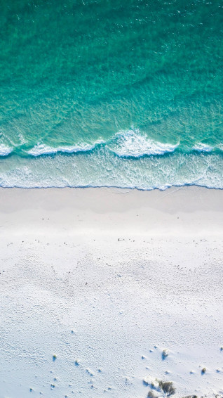 Ocean Blue Wallpaper