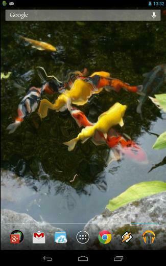 Koi Fish Live Wallpaper Android