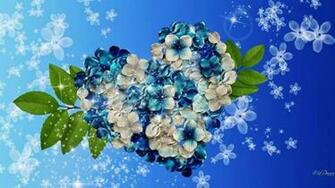Flower Heart High Quality And Resolution Wallpaper On