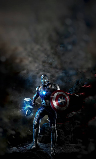 Captain America iPhone Wallpaper