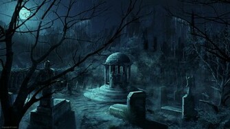 The Cemetery By Karatastamer