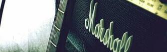 Wallpaper Marshall Amp Guitar