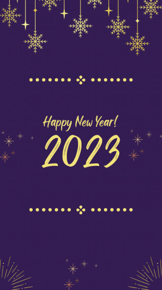 Happy New Year Phone Wallpaper