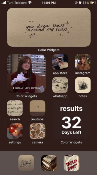 Aesthetic Fall Ios Home Screen Ideas Gilmore Girls Taylor