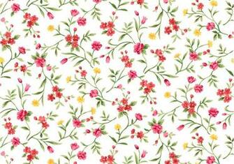 Watercolor Floral Seamless Background Vector Graphic Watercolour
