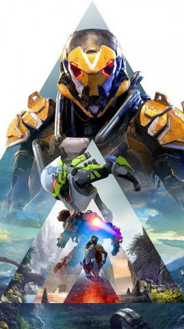 Anthem Video Game Pyramid Poster Wallpaper