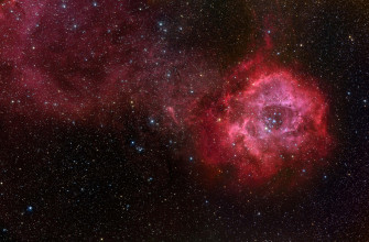 Outer Space Red 4k Wallpaper