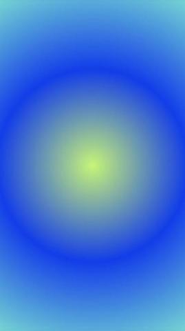 Yellow And Blue Radial Circle Gradient Aura Colors Aesthetic