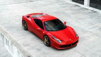Wallpaper Ferrari Red Sports Car 4k
