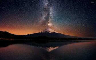 Mount Fuji Wallpaper Nature