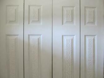 Started With My Livingroom Closet Doors And Front Door