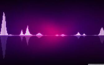 Sound Wave Simple Background Wallpaper HD Desktop And