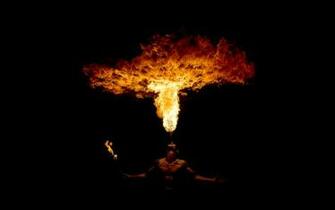 Firefighter Black Wallpaper Background