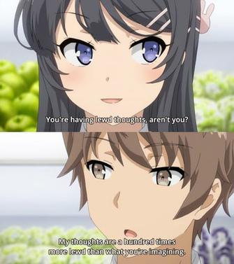 Some Questionable Thoughts Rascal Does Not Dream Of Bunny Girl