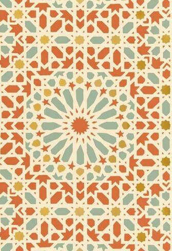 Schumacher Wallpaper Design Mosaics Aegean Bathroom