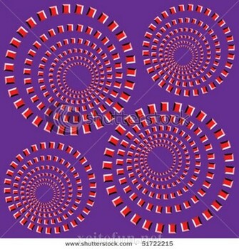 Post Subject Illusion Optical Wallpaper