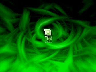 Mint Logos Linux Technology HD Desktop Wallpaper