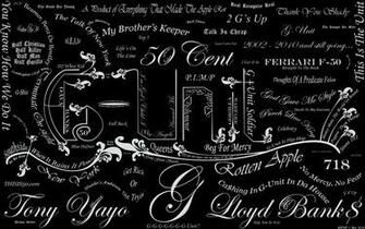 G Unit Cent Gangsta Rap Rapper Hip Hop Poster