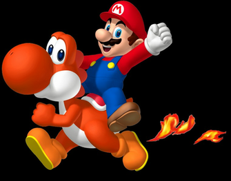 Yoshi And Mario Wallpaper HD