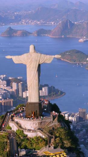 Wallpaper Christ The Redeemer Rio De Janeiro Brazil Tourism