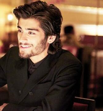 Zayn Malik Long Hairstyles