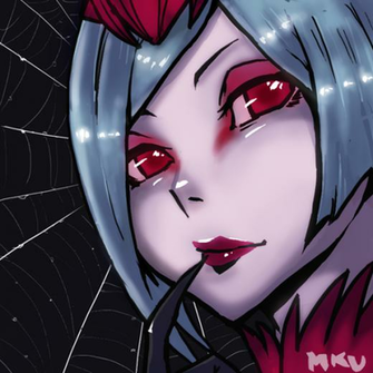 Blood Moon Elise Portrait By Mkuchima