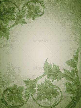 Green Vintage Background Graphicriver