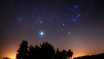 Jupiter Galaxy Aldebaran Betelgeuse Orion Rigel Wallpaper And