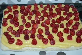 Asamblare Blat Crema Zmeura Proaspata