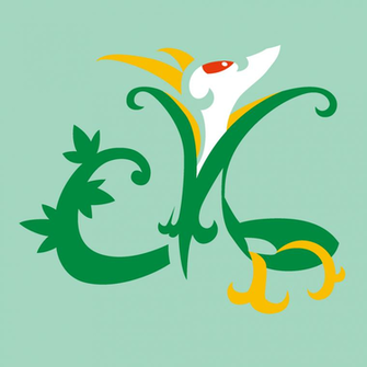 Minimalist Pokemon Serperior By Tourniquetmuffin On