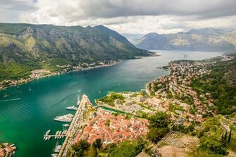 Wallpaper Kotor Montenegro Bay